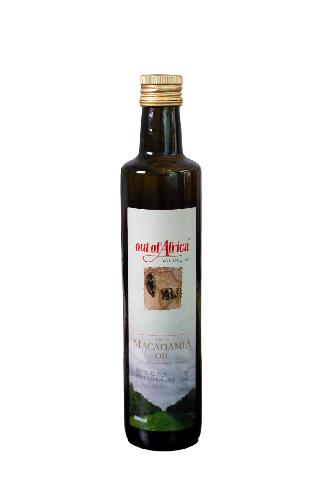 OUT OF AFRICA MACADAMIA OIL 750ML